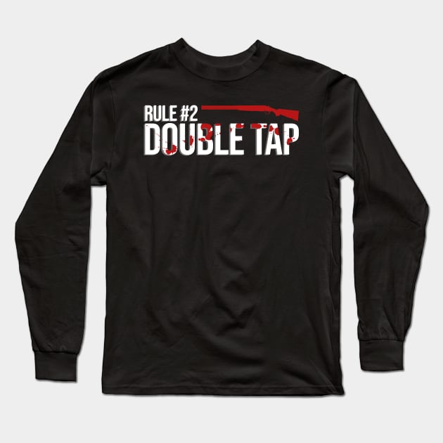 Rule #2 Double Tap Long Sleeve T-Shirt by Meta Cortex